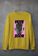 Load image into Gallery viewer, Igor Unisex Sweatshirt for Men/Women-Mustard yellow-Ektarfa.online