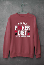Load image into Gallery viewer, Poker Unisex Sweatshirt for Men/Women-Coral-Ektarfa.online
