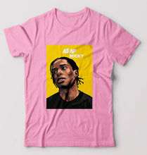 Load image into Gallery viewer, Asap Rocky T-Shirt for Men-Light Baby Pink-Ektarfa.online