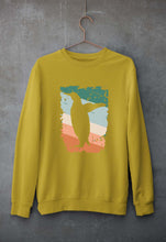 Load image into Gallery viewer, Penguin Unisex Sweatshirt for Men/Women-Mustard yellow-Ektarfa.online