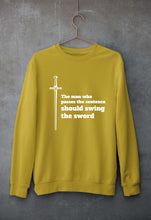 Load image into Gallery viewer, The Rings of Power Unisex Sweatshirt for Men/Women-Mustard Yellow-Ektarfa.online