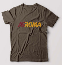 Load image into Gallery viewer, A.S. Roma T-Shirt for Men-Olive Green-Ektarfa.online