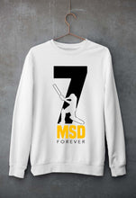 Load image into Gallery viewer, MS Dhoni (MSD) Unisex Sweatshirt for Men/Women-White-Ektarfa.online