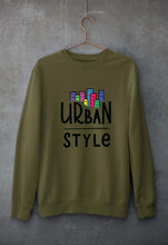 Load image into Gallery viewer, Urban Style Unisex Sweatshirt for Men/Women-Olive Green-Ektarfa.online