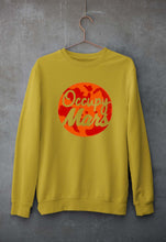 Load image into Gallery viewer, Occupy Mars Elon Musk Unisex Sweatshirt for Men/Women-Mustard Yellow-Ektarfa.online
