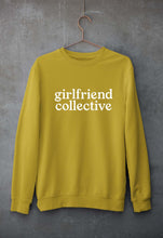 Load image into Gallery viewer, Girlfriend Collective Unisex Sweatshirt for Men/Women-Mustard Yellow-Ektarfa.online