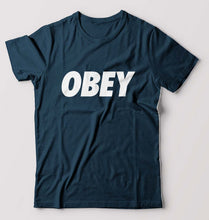 Load image into Gallery viewer, Obey T-Shirt for Men-Petrol Blue-Ektarfa.online
