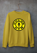 Load image into Gallery viewer, Gold's Gym Unisex Sweatshirt for Men/Women-Mustard Yellow-Ektarfa.online