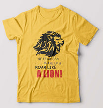Load image into Gallery viewer, Lion T-Shirt for Men-Golden Yellow-Ektarfa.online