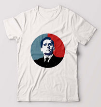 Load image into Gallery viewer, Michael Scott T-Shirt for Men-White-Ektarfa.online