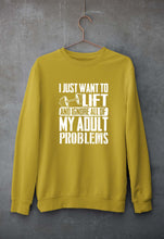 Load image into Gallery viewer, Gym Unisex Sweatshirt for Men/Women-Mustard Yellow-Ektarfa.online