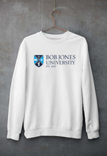 Load image into Gallery viewer, Bob Jones University Unisex Sweatshirt for Men/Women-White-Ektarfa.online