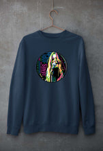 Load image into Gallery viewer, Janis Joplin Unisex Sweatshirt for Men/Women-Navy Blue-Ektarfa.online