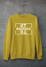 Load image into Gallery viewer, IIT Roorkee Unisex Sweatshirt for Men/Women-Mustard Yellow-Ektarfa.online