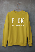 Load image into Gallery viewer, Naughty Offensive Unisex Sweatshirt for Men/Women-Mustard Yellow-Ektarfa.online