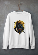 Load image into Gallery viewer, Hip Hop Gorilla Unisex Sweatshirt for Men/Women-White-Ektarfa.online