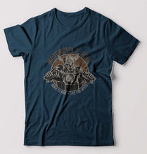 Load image into Gallery viewer, Motercycle Born To Ride T-Shirt for Men-Petrol Blue-Ektarfa.online