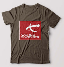 Load image into Gallery viewer, World Snooker (WST) T-Shirt for Men-Olive Green-Ektarfa.online