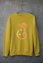 Load image into Gallery viewer, Ganpati JI(Ganesh) Unisex Sweatshirt for Men/Women-Mustard Yellow-Ektarfa.online
