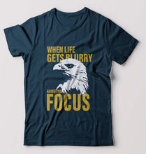 Load image into Gallery viewer, Eagle T-Shirt for Men-Petrol Blue-Ektarfa.online