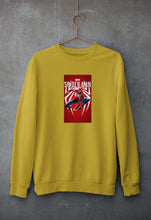 Load image into Gallery viewer, Spider Man Superhero Unisex Sweatshirt for Men/Women-Mustard Yellow-Ektarfa.online