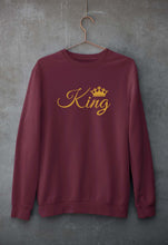 Load image into Gallery viewer, King Unisex Sweatshirt for Men/Women-Maroon-Ektarfa.online