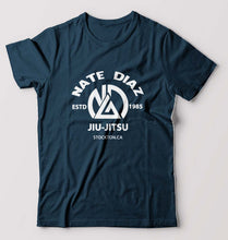 Load image into Gallery viewer, Nate Diaz UFC T-Shirt for Men-Petrol Blue-Ektarfa.online
