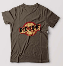 Load image into Gallery viewer, Red Zone T-Shirt for Men-Olive Green-Ektarfa.online