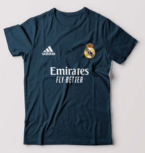Load image into Gallery viewer, Real Madrid 2021-22 T-Shirt for Men-Petrol Blue-Ektarfa.online