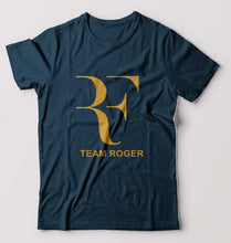 Load image into Gallery viewer, Roger Federer T-Shirt for Men-Petrol Blue-Ektarfa.online