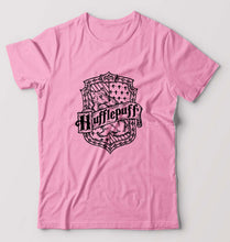 Load image into Gallery viewer, Hufflepuff Harry Potter T-Shirt for Men-Light Baby Pink-Ektarfa.online