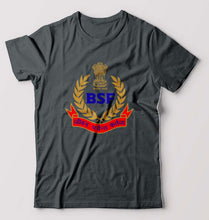 Load image into Gallery viewer, BSF Army T-Shirt for Men-Steel grey-Ektarfa.online