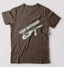 Load image into Gallery viewer, Guitarist T-Shirt for Men-Olive Green-Ektarfa.online