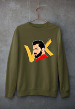 Load image into Gallery viewer, Virat Kohli Unisex Sweatshirt for Men/Women-Olive Green-Ektarfa.online