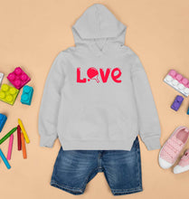 Load image into Gallery viewer, Love Table Tennis (TT) Kids Hoodie for Boy/Girl-Grey-Ektarfa.online