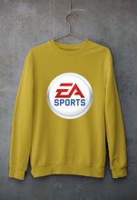 Load image into Gallery viewer, EA Sports Unisex Sweatshirt for Men/Women-Mustard Yellow-Ektarfa.online