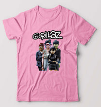 Load image into Gallery viewer, Gorillaz T-Shirt for Men-Light Baby Pink-Ektarfa.online