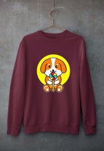 Load image into Gallery viewer, Puppy Unisex Sweatshirt for Men/Women-Maroon-Ektarfa.online