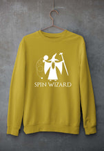 Load image into Gallery viewer, Table Tennis (TT) Wizard Unisex Sweatshirt for Men/Women-Mustard Yellow-Ektarfa.online