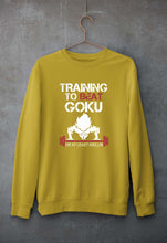 Load image into Gallery viewer, Goku Gym Unisex Sweatshirt for Men/Women-Mustard Yellow-Ektarfa.online