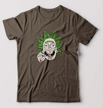Load image into Gallery viewer, Rick and Morty T-Shirt for Men-Olive Green-Ektarfa.online
