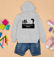 Load image into Gallery viewer, Rum Funny Kids Hoodie for Boy/Girl-Grey-Ektarfa.online