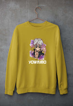 Load image into Gallery viewer, Yowaimo Unisex Sweatshirt for Men/Women-Mustard Yellow-Ektarfa.online