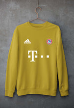 Load image into Gallery viewer, FC Bayern Munich 2021-22 Unisex Sweatshirt for Men/Women-Mustard Yellow-Ektarfa.online