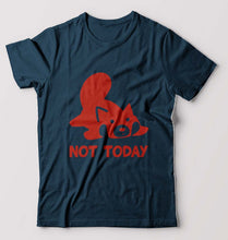 Load image into Gallery viewer, Rocket Raccoon Lazy Not Today T-Shirt for Men-Petrol Blue-Ektarfa.online