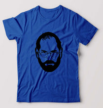 Load image into Gallery viewer, Steve Jobs T-Shirt for Men-Royal Blue-Ektarfa.online