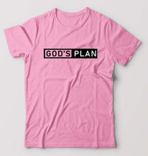 Load image into Gallery viewer, God's plan T-Shirt for Men-Light Baby Pink-Ektarfa.online
