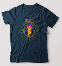 Load image into Gallery viewer, Psychedelic Mind T-Shirt for Men-Petrol Blue-Ektarfa.online
