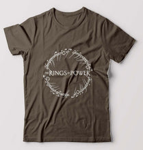 Load image into Gallery viewer, The Rings of Power T-Shirt for Men-Olive Green-Ektarfa.online