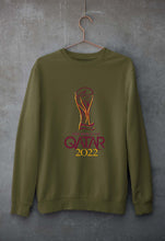 Load image into Gallery viewer, FIFA World Cup Qatar 2022 Unisex Sweatshirt for Men/Women-Olive Green-Ektarfa.online